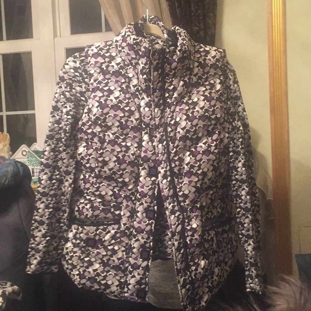 2 Pc Set Printed Puffer& Matching Turtleneck - image 3